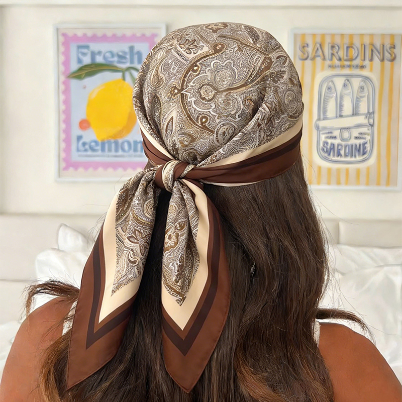 Luxury Bags Expensive - Luxury Women Silk Square Scarf Floral