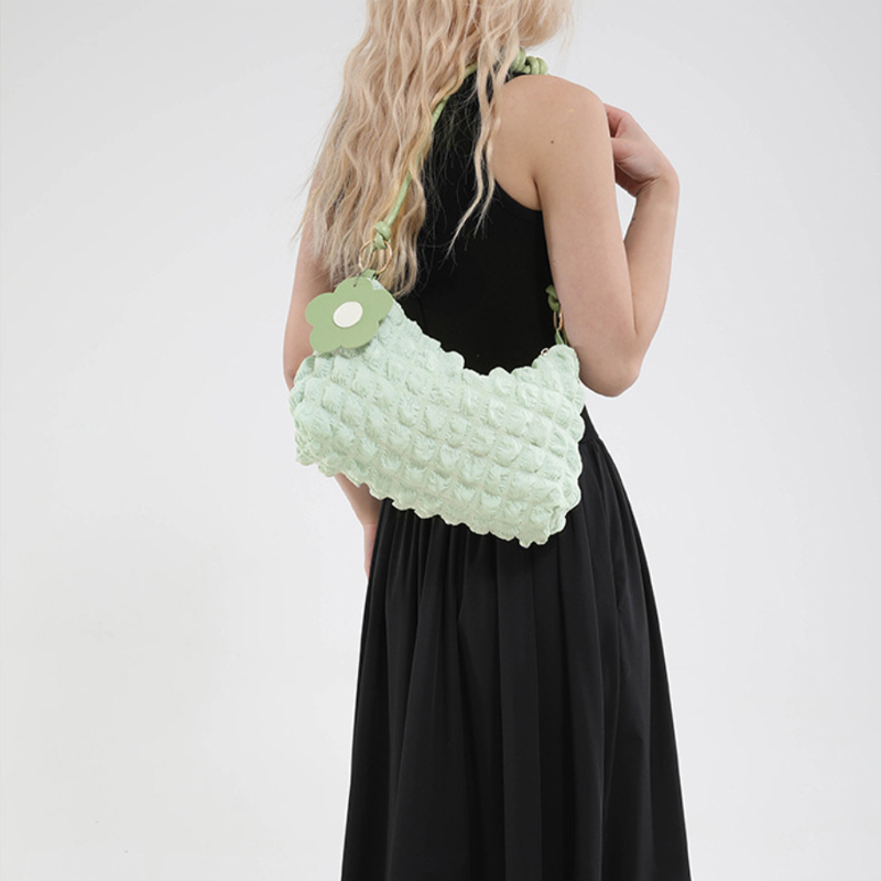 Luxury Zipper Bags - Women's New Handbag Korean Solid Color