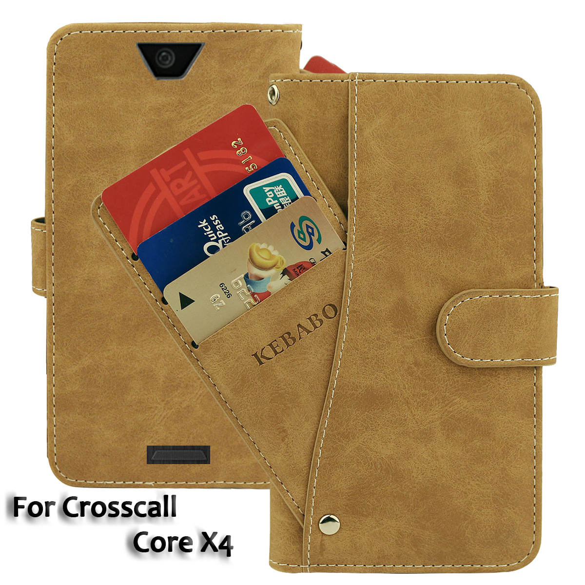 Leather Wallet Crosscall actio - Luxury Bags Quotes reseña y precio