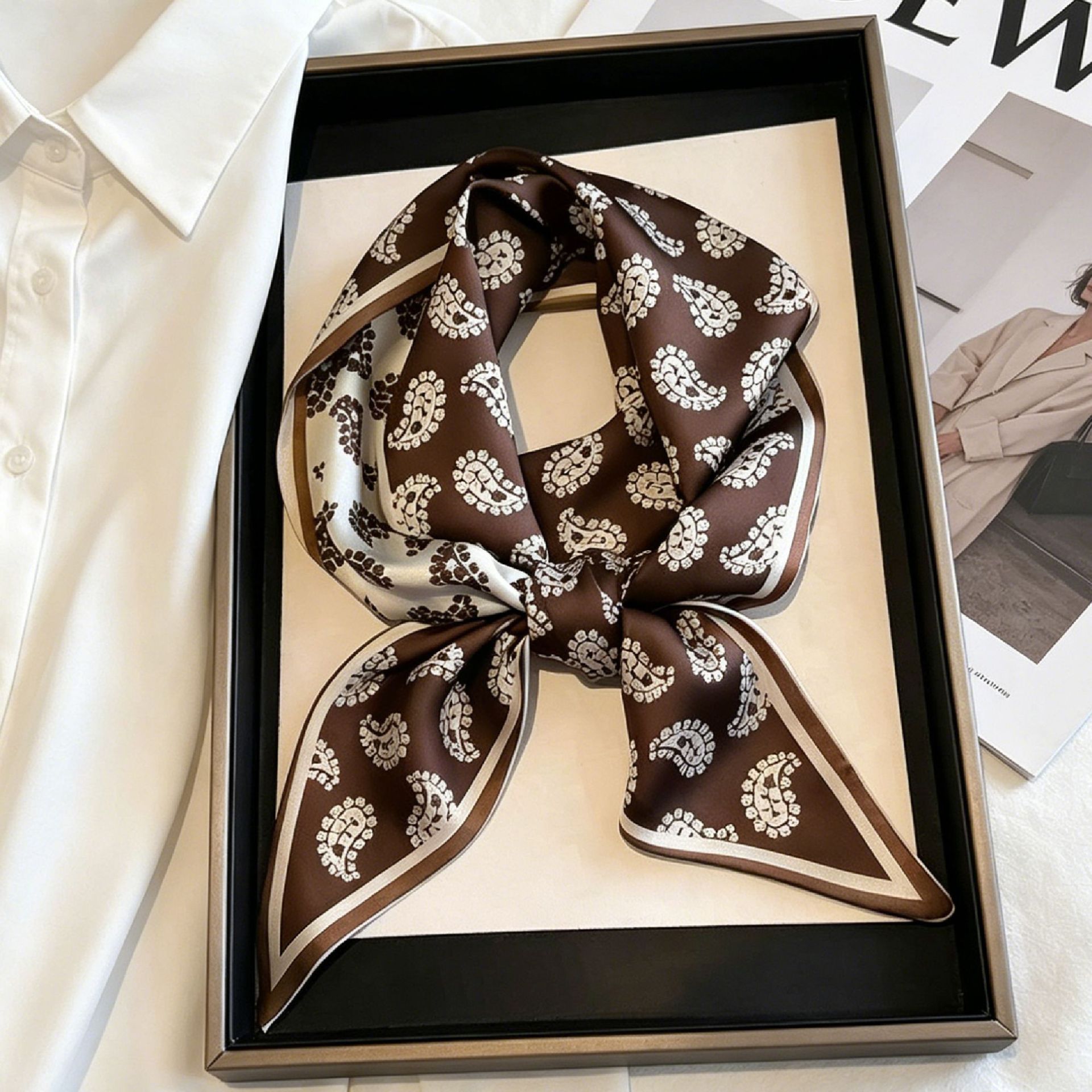 Luxury Long Neckerchief Skinny - Luxury Bags Expensive reseña y precio