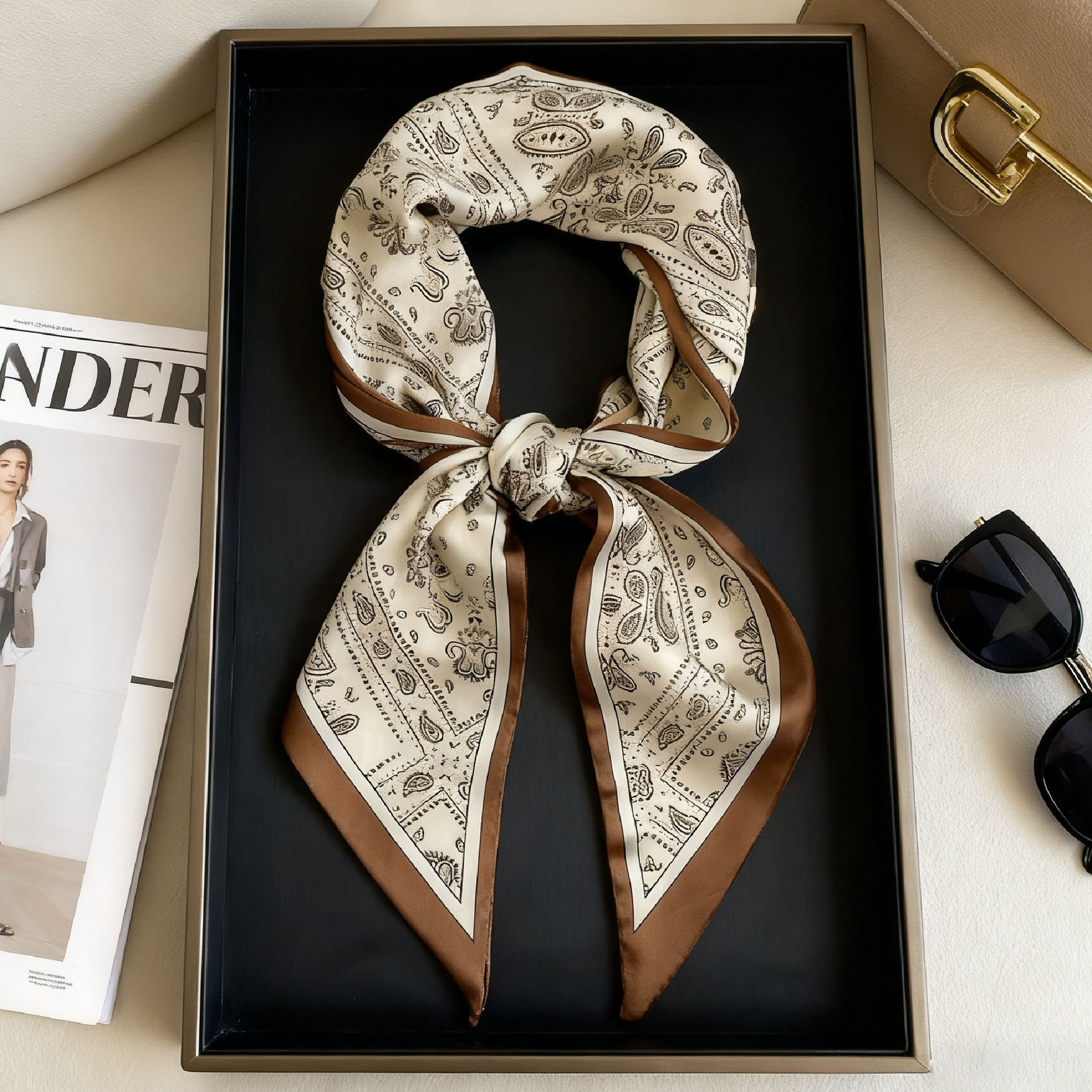 Luxury Long Neckerchief Skinny - Luxury Bags Expensive reseña y precio