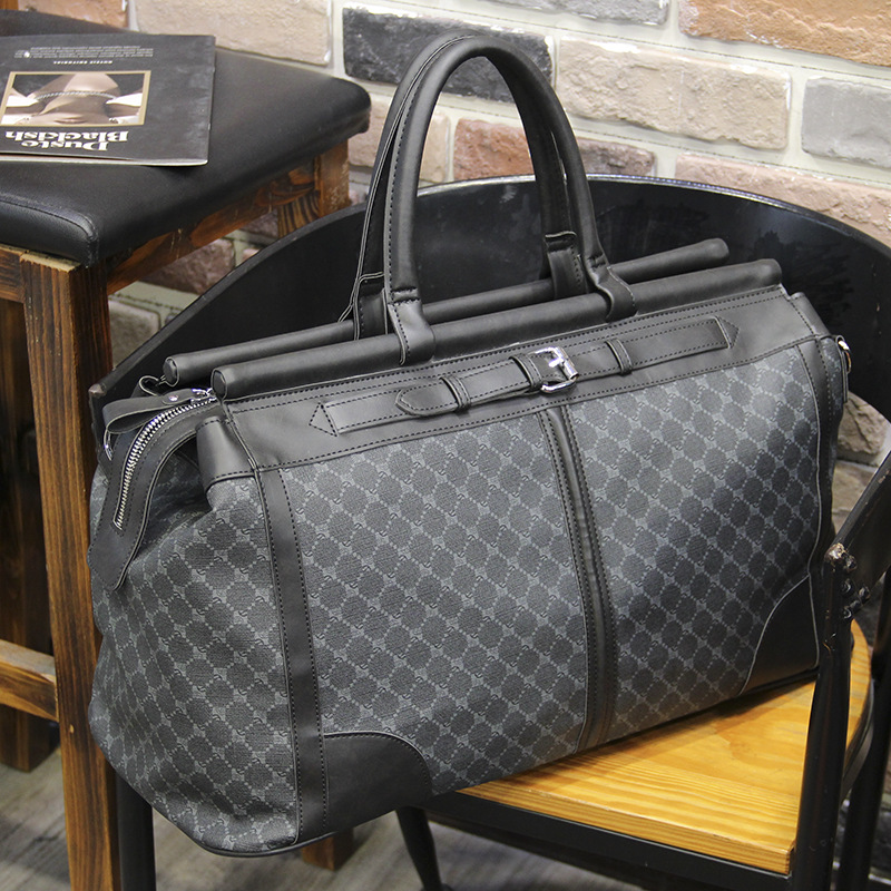 Fashion Plaid Travel Bag Men H - Luxury Zipper Bags reseña y precio
