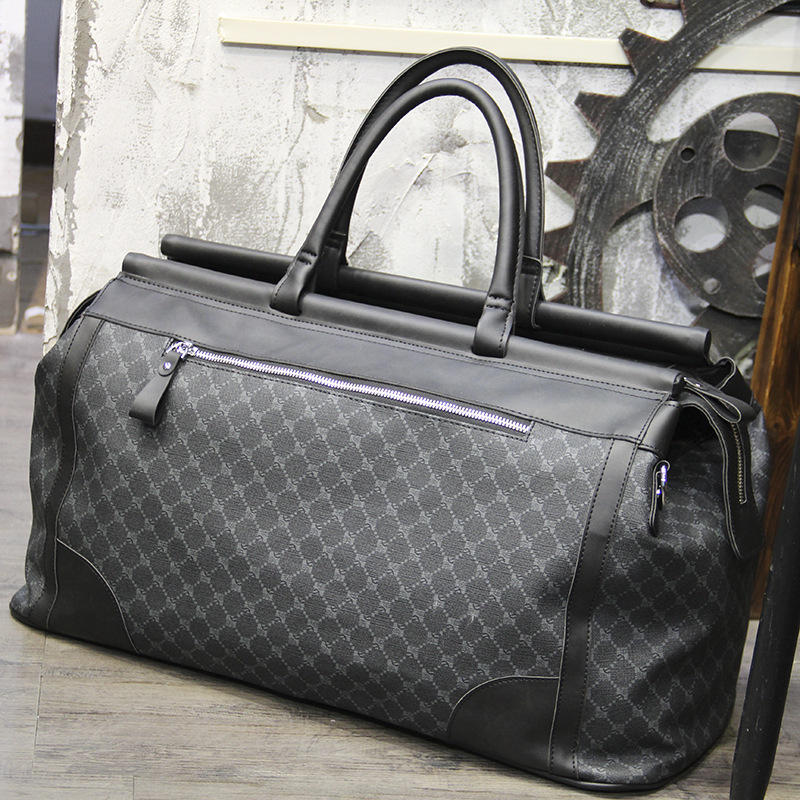 Fashion Plaid Travel Bag Men H - Luxury Zipper Bags reseña y precio