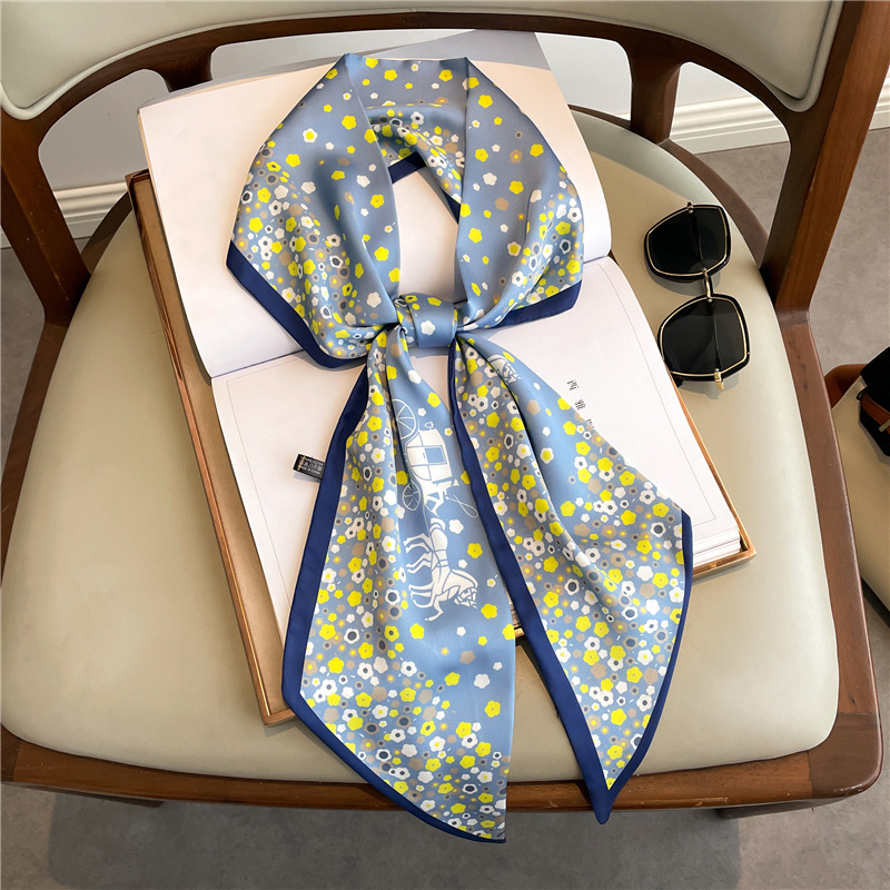 Fashion Print Long Silk Scarf  - Luxury Bags Expensive reseña y precio