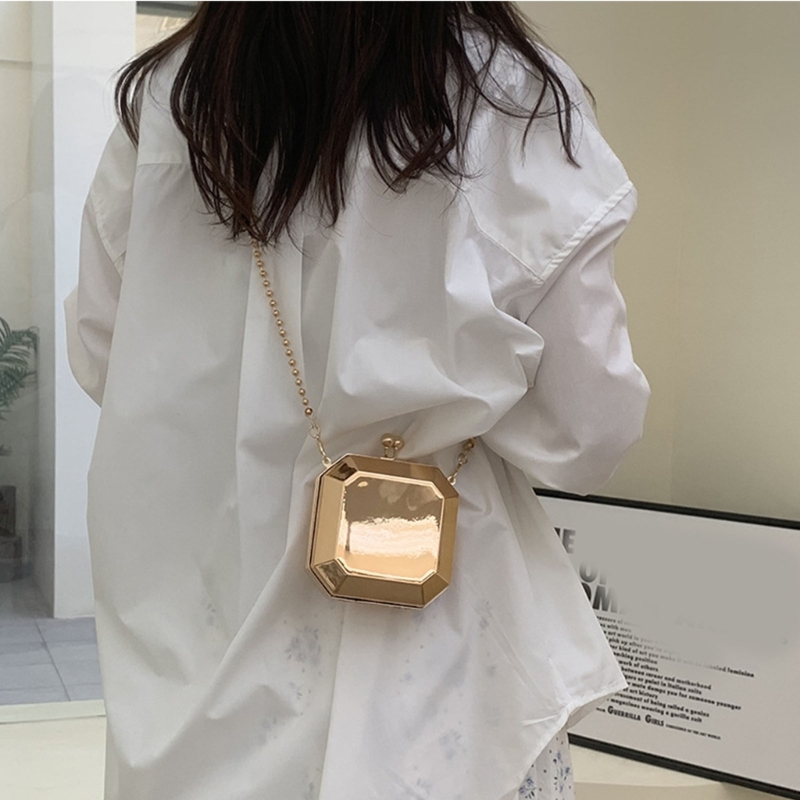 Mini Luxury Gold Party Evening - Luxury Zipper Bags reseña y precio