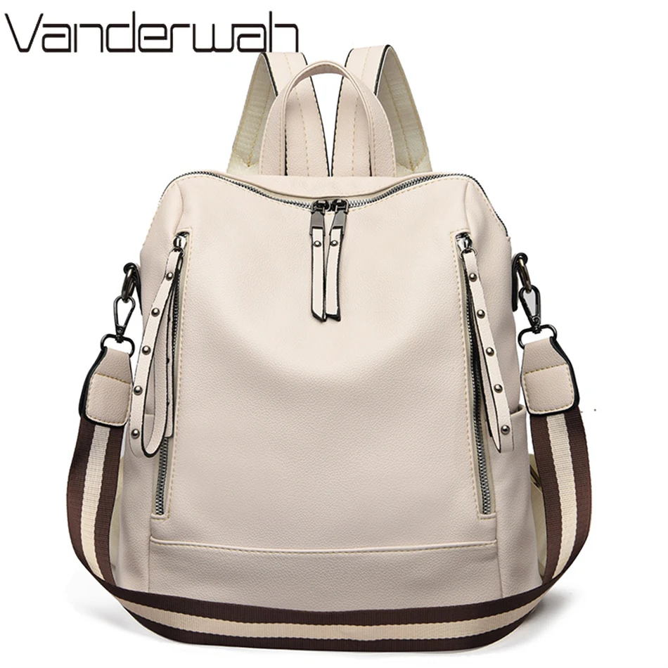 Brand Luxury Backpacks Soft Le - Luxury Zipper Bags reseña y precio