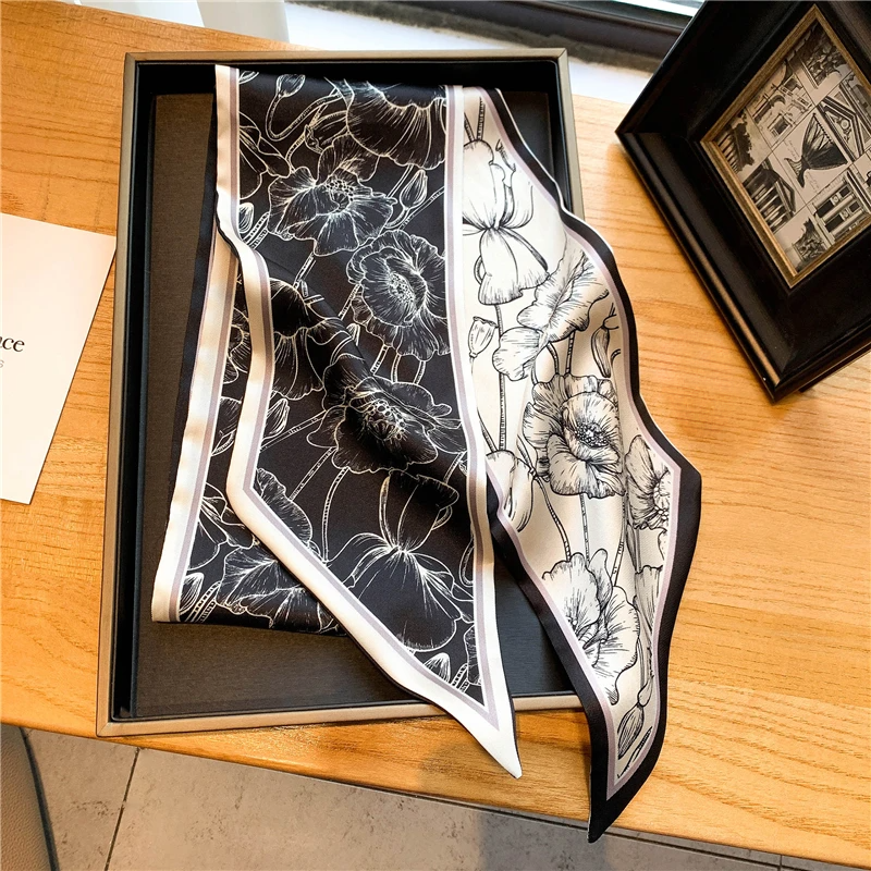 Luxury Long Silk Scarf Female  - Luxury Bags Expensive reseña y precio