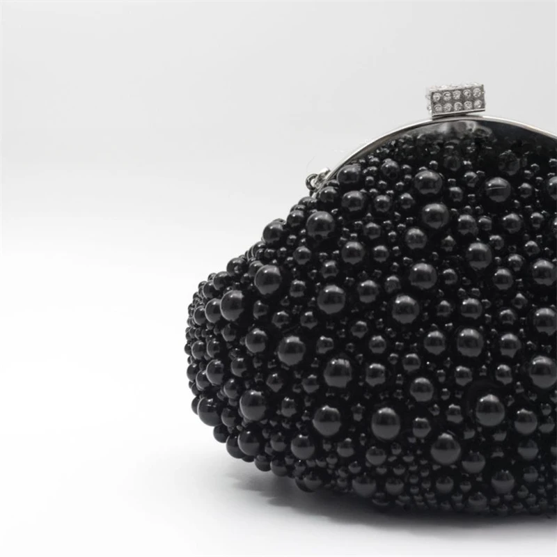 Cool Black Pearls Clutch Bags  - Mini Bag Evening Clutch reseña y precio