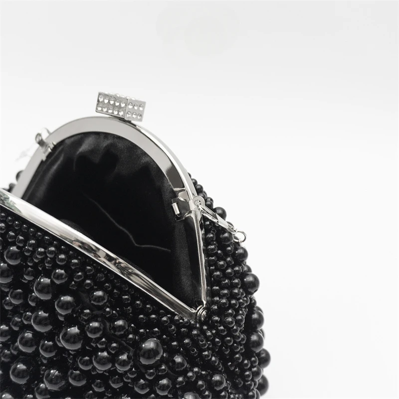 Cool Black Pearls Clutch Bags  - Mini Bag Evening Clutch reseña y precio
