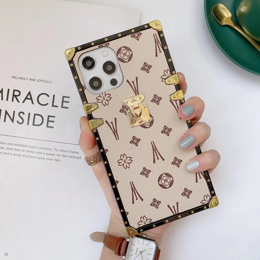 Fashion Square Leather Phone C - Luxury Bags Quotes reseña y precio