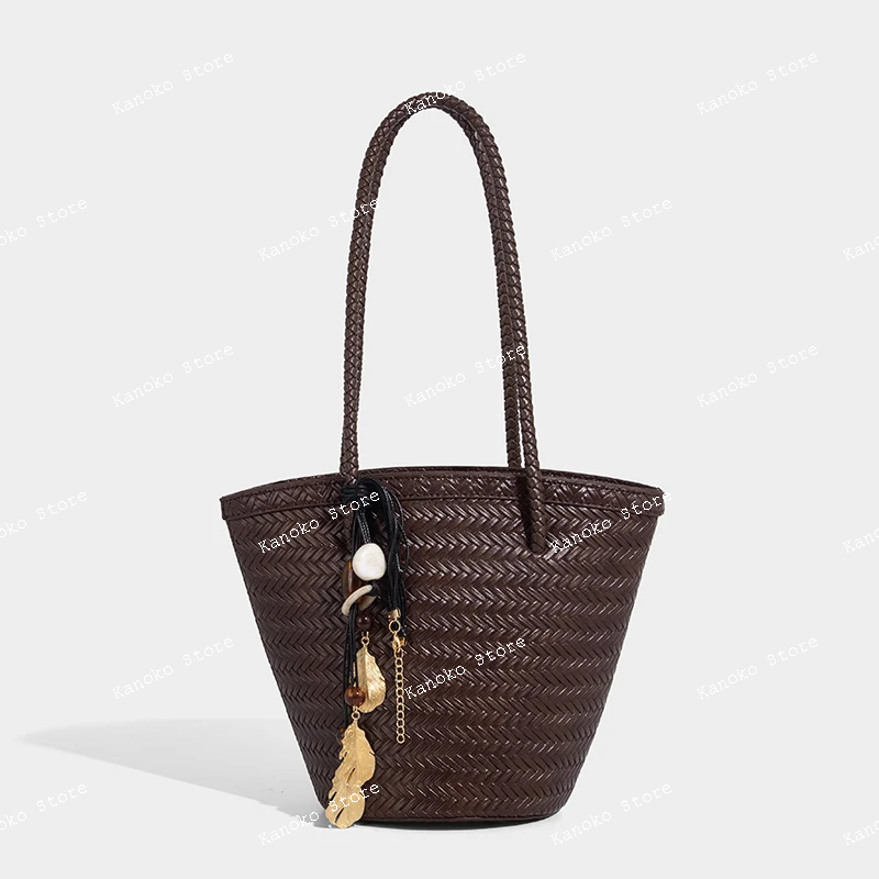 weave drawstring bucket undera - Luxury Bags Women reseña y precio
