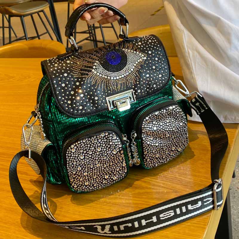 Fashion Women Backpack Big Cap - Luxury Zipper Bags reseña y precio