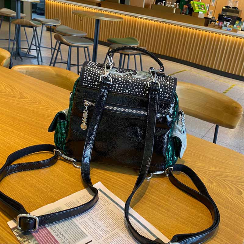 Fashion Women Backpack Big Cap - Luxury Zipper Bags reseña y precio