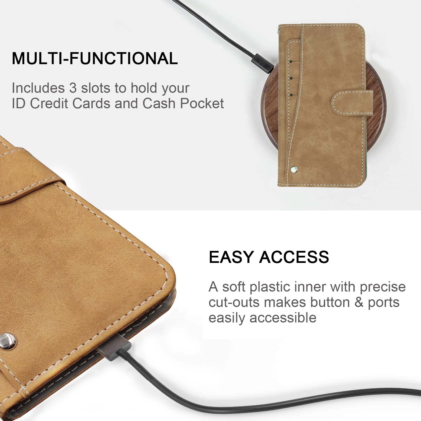 Vintage Leather Wallet Doogee  - Luxury Bags Quotes reseña y precio