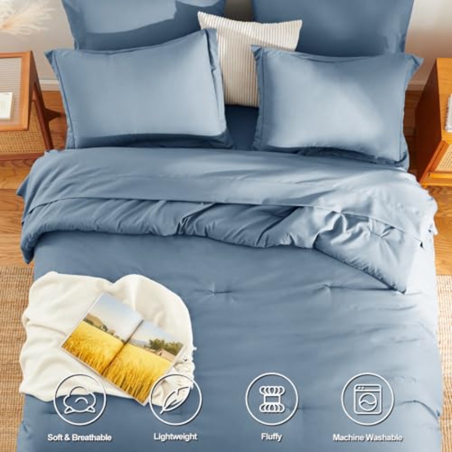 Size Comforter Sets - 7 Pieces - Luxury Bags Women reseña y precio