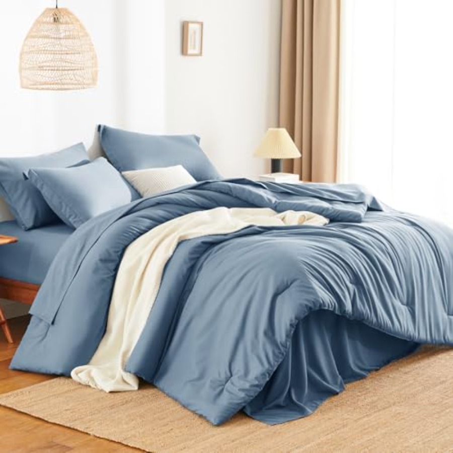 Size Comforter Sets - 7 Pieces - Luxury Bags Women reseña y precio