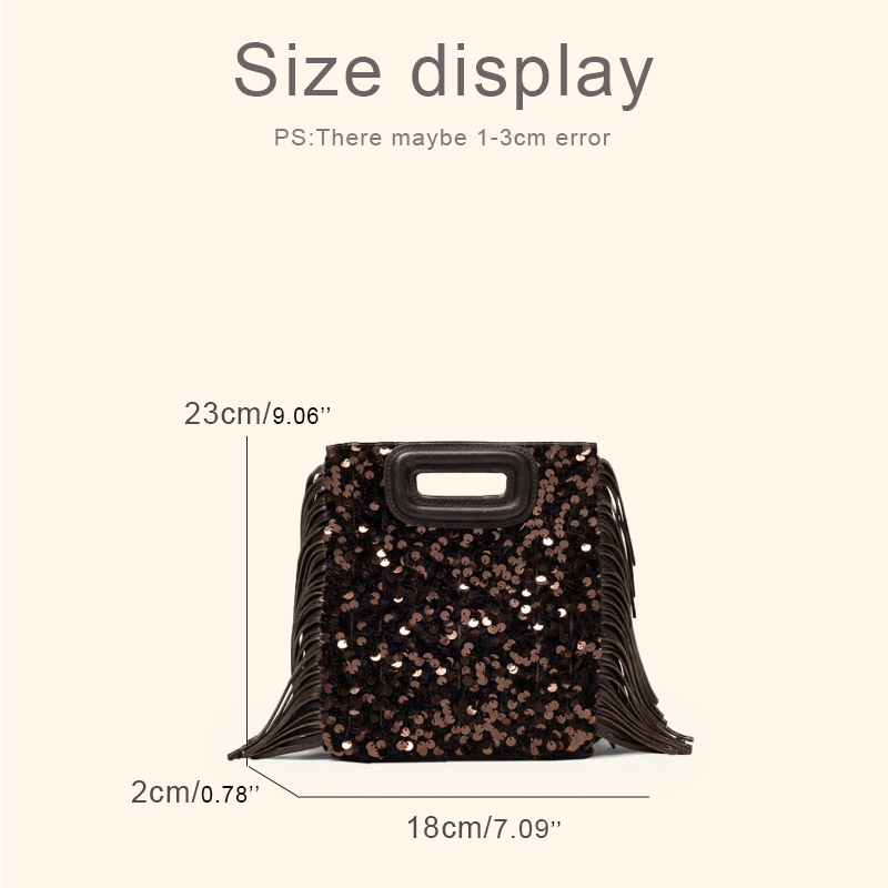 Mini Sequin Clutch Evening Bag - Mini Bag Evening Clutch reseña y precio