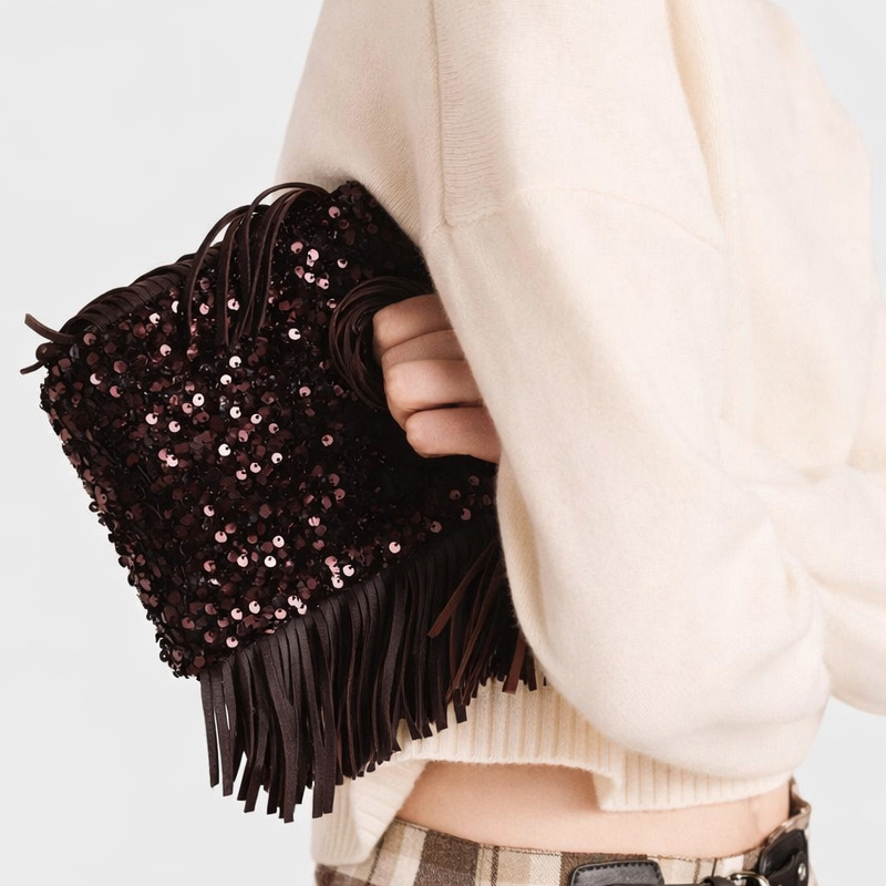 Mini Sequin Clutch Evening Bag - Mini Bag Evening Clutch reseña y precio