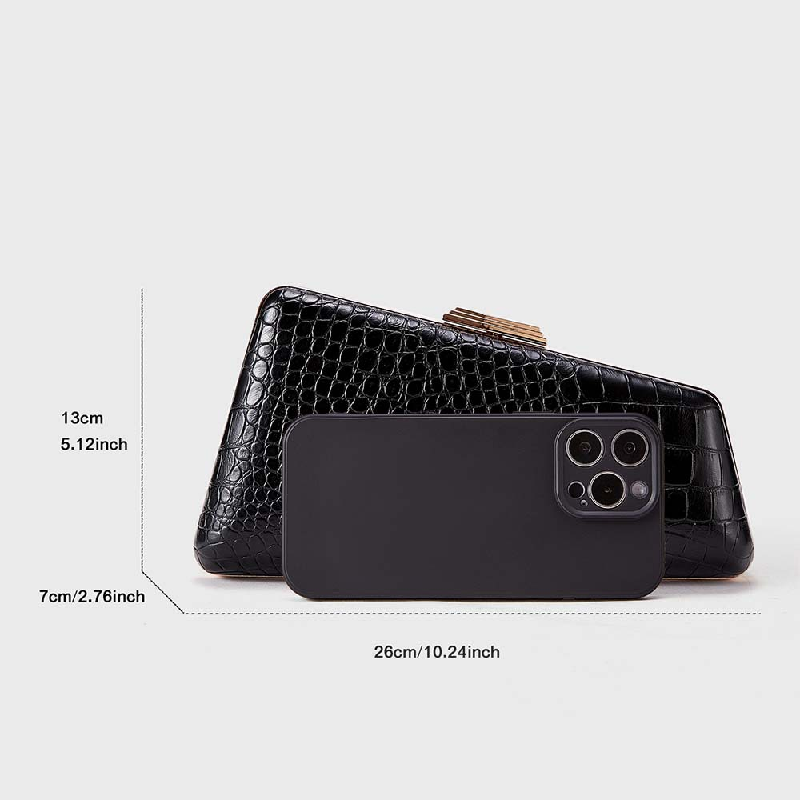 Unique Shape Clutch Bag. Shoul - Mini Bag Evening Clutch reseña y precio