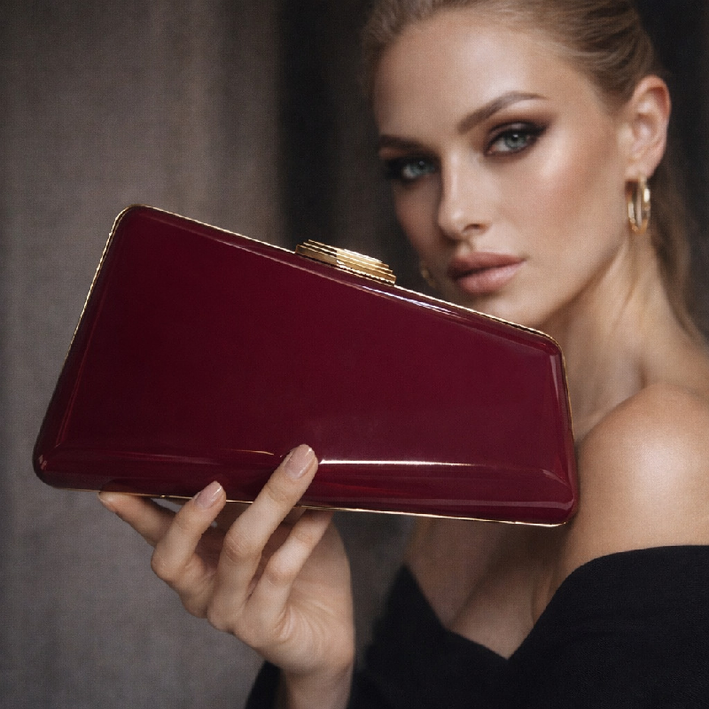 Unique Shape Clutch Bag. Shoul - Mini Bag Evening Clutch reseña y precio